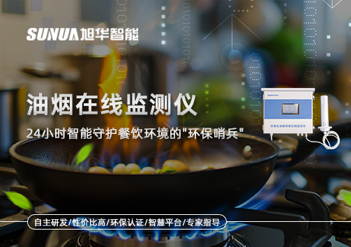 油烟在线监测仪：24小时智能守护餐饮环境的"环保哨兵"