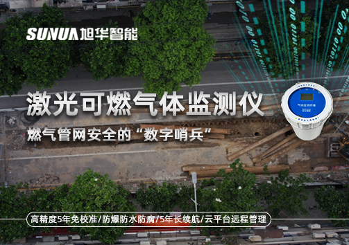 燃气管网安全的“数字哨兵”：激光可燃气体监测仪